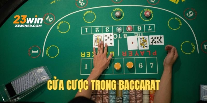 Ba cửa cược bạn có thể tham gia tại Baccarat